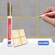 thumbnail image 1 of Plumón para azulejos de lechada - Marcador permanente para líneas de azulejos de baño y cocina, bolígrafo blanco de pintura de lechada de 4 ml, sellador de lechada de secado rápido y quitamanchas, 1 of 3