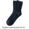thumbnail image 5 of Huhudde 5 Pairs Men's Athletic Workout Sports Calf Socks With Breathable Ribbed Knitted Fabric For Hiking Tennis Casual Wear, 5 of 21