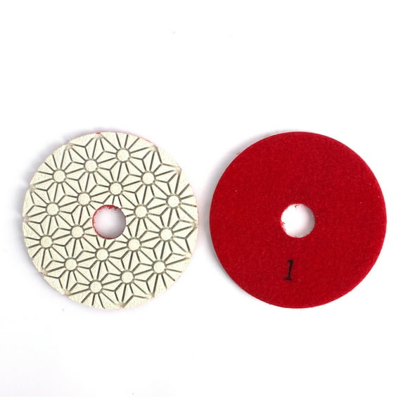 Z-LION 100mm 1 Step Diamond Polishing Pads Flexible Wet Use for Granite Polishing Tool Marble Concrete Grinding