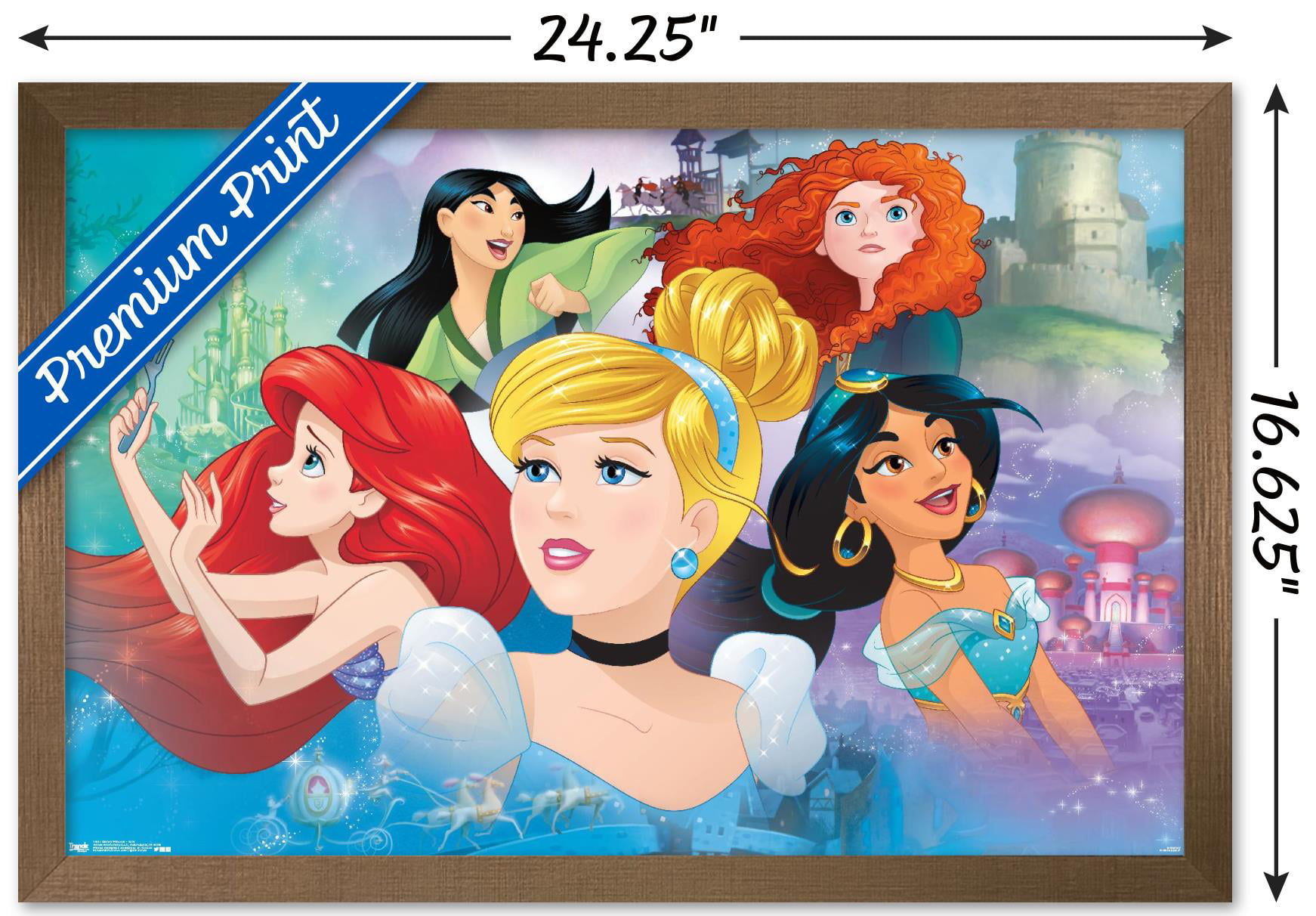 Puzzle 500 pièces : Princesses Disney - N/A - Kiabi - 12.69€
