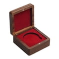 thumbnail image 3 of Estuche de exhibición de monedas de desafío Caja de almacenamiento de madera Caja de presentación de exhibición Medalla de Línea roja, 3 of 9