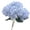 Light Blue #009, variant on 19.7" Hydrangea Artificial Flowers Bouquets, Silk Hydrangea Flowers Heads with Stems, Fake Hydrangeas Flowers Arrangement, Faux Hydrangea Decor for Home Wedding Party
