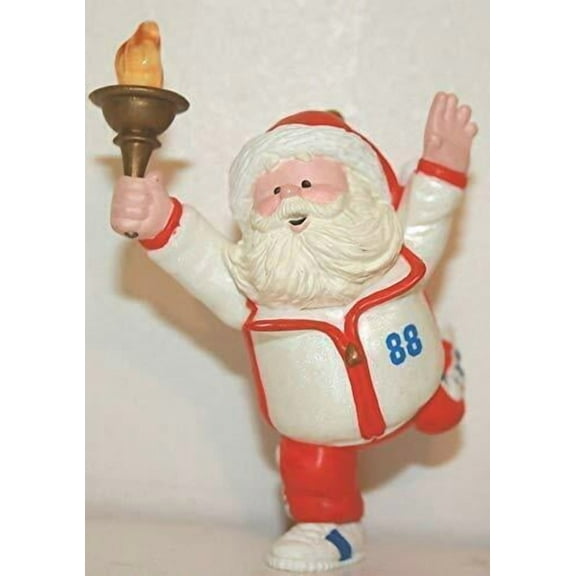 Hallmark Olympic Santa Keepsake Ornament (New/Go for The Gold)