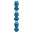 thumbnail image 2 of Ruiboury Outdoor Riding Hooded Headgear Drying Elastic Headscarf Multifunction Breathable Dust Mask Face Cover lake blue 3Set, 2 of 6