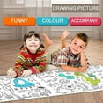 thumbnail image 3 of Children'S Drawing Roll, Diy Sticky Color Filling Paper Early Educational Toys, 3 of 3