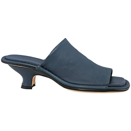 

By Far Ladies Frankie Cobalto Leather Heeled Sandals Brand Size 37 ( US Size 7 )