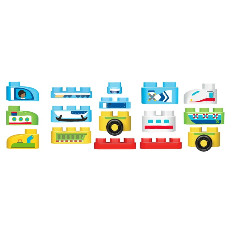 LeapFrog LeapBuilders Soar and Zoom Vehicles Learning Blocks Toy