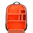 thumbnail image 4 of para cámara profesional Estuche rígido a prueba de golpes 18.5x12x6 naranja gris Baoblaze funda de cámara, 4 of 8