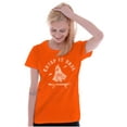 thumbnail image 4 of Halloween Ghost Creep It Real Skater Womens Fitted Plus Size Graphic Tee Brisco Brands 2X, 4 of 5
