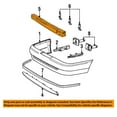 thumbnail image 3 of For 98-11 Crown Victoria Grand Marquis Rear Bumper Reinforcement Impact Bar Beam, 3 of 5
