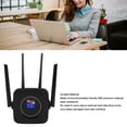 thumbnail image 3 of Punto De Acceso WiFi Móvil, Antena De 300Mbps 4 5dBi Enrutador WiFi 4G Desbloqueado Evita Interferencias Hasta 10 Dispositivos Con Ranura Para Tarjeta SIM Para Office Para Asia, 3 of 7