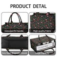 thumbnail image 4 of Large Capacity Tote Bag,Pink Dinosaurs Cosmic Stars Handbag Fashion Luxury Tote Bag,15.7"x13"x 5.1" Inches,Laptop Compatible, 4 of 6