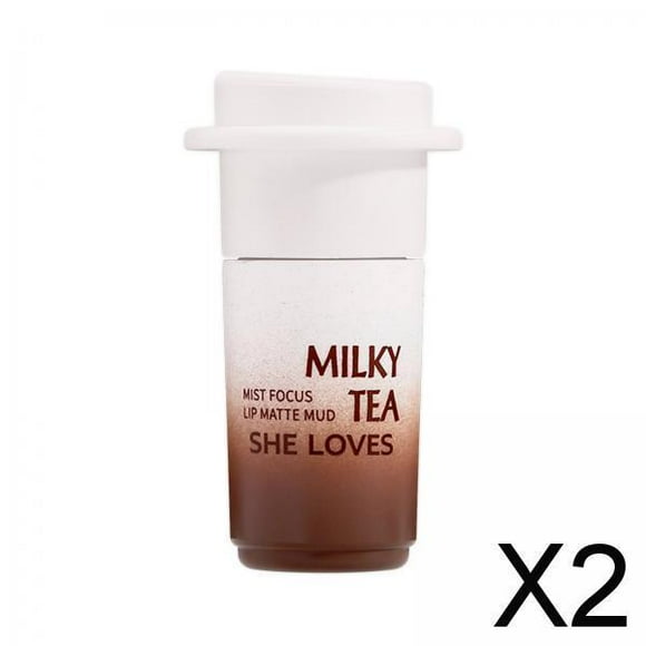 Versátil set de maquillaje para labios y mejillas con acabado mate , 2 piezas