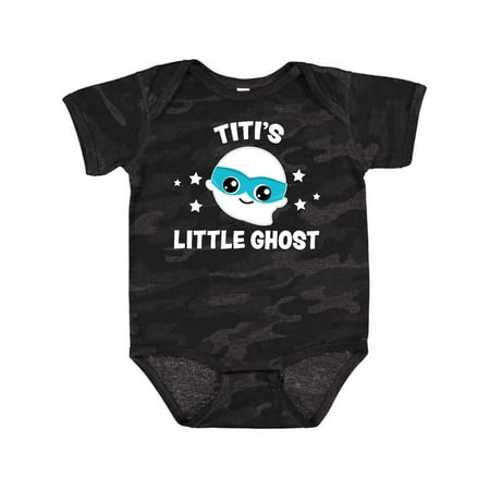 

Inktastic Cute Titi s Little Ghost with Stars Gift Baby Boy or Baby Girl Bodysuit