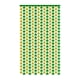 thumbnail image 1 of 39x78.7 pulgadas Cortinas de tinsel de St 3.2ft x 6.6 pies para la decoración de la pared de la puerta instalan fácilmente accesorios de fotos Dorado y verde, 1 of 9