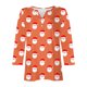 thumbnail image 5 of Fiudx Liquidación de Ofertas Flash Blusa de Manga 3/4 Corta Estampada a La Moda para Mujer, Blusa Informal con Cuello Redondo, 5 of 5