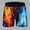 Blue, variant on Men's Underwear Briefs Breathable Stretch Novelty Pattern Printing - Fun Underwear Shorts Comfortable & Soft(Black,M)