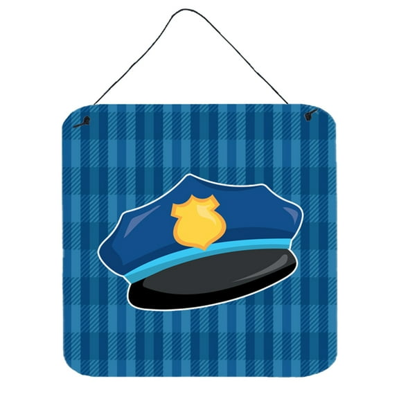 Police Hat Wall or Door Hanging Prints