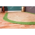 thumbnail image 6 of Chouhan Rugs Natural Jute Green Bordered Rug Bohemian Rug Decor Rug Handwoven Rug Custom Rug Decorative Rug, 6 of 6