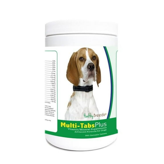 Healthy Breeds 840235177111 English Pointer Multi-Tabs Plus Chewable Tablets - 365 Count