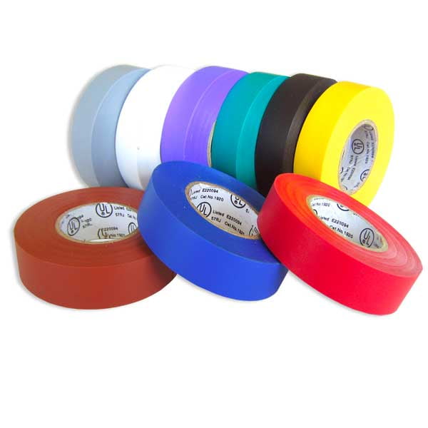 3/4" Electric Electrical Electrician Tape, Ul C Yellow