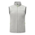 thumbnail image 4 of IUYRTFE Women's Lightweight Fleece Zip Up Vest Stand Collar Sleeveless Jacket with Pockets for Outdoor Warmth, 4 of 5