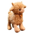 thumbnail image 2 of Standing Lamb Stuffed Animal Plush, Curly Fluff Sheep Doll, Farm Animal Plush Toy for Bedroom Living Room Home Decor, 2 of 5