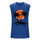 thumbnail image 4 of Camisetas de Algodón de Cuello Alto para Mujeres Pullover Deportivo de Alta Elasticidad sin Mangas, Cuello Redondo Tanque de Fitness para Entrenamientos Y Ocasional, 4 of 6