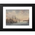 thumbnail image 2 of Charles Dyce 14x11 Black Modern Framed Museum Art Print Titled - View of Malta (1848), 2 of 5