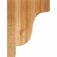 thumbnail image 3 of 6"W x 12"D x 16"H Newport Rough Sawn Corbel, Western Red Cedar, 3 of 9