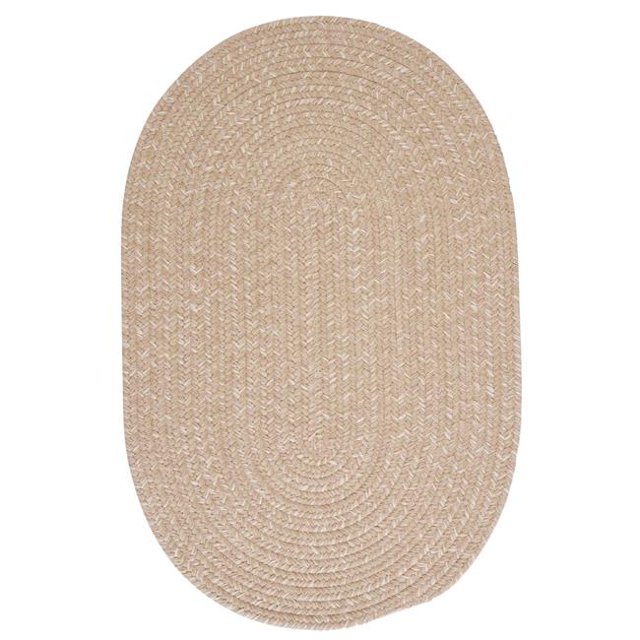Colonial Mills TE99R024X084 2 x 7 ft. Tremont Braided Rug, Oatmeal