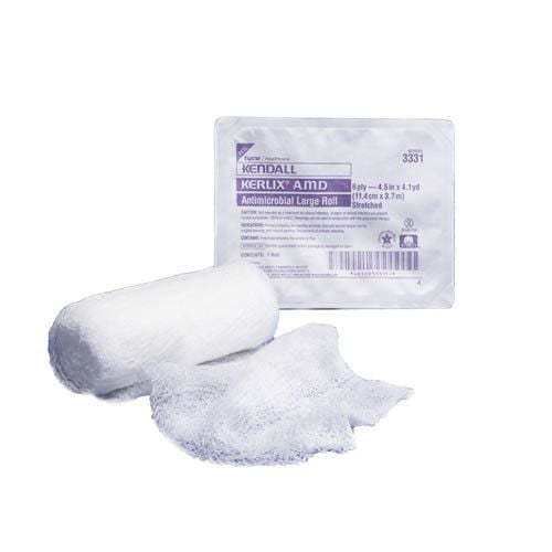 Kendall Kerlix Sterile Gauze Rolls ''White, 4.5 x 4.1 yds, Sterile, 8