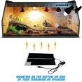thumbnail image 2 of Reptile Heat Mat, 220V 28x28CM Adjustable Terrarium Heat Mat with Temperature Control for Reptiles -Tortoise, Snakes, Lizards, Geckos, Spiders - Aquar, 2 of 5