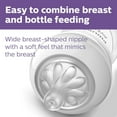 thumbnail image 2 of Philips Avent Natural Baby Bottle With Natural Response Nipple, With Blue Elephant Design, 3x9oz Bottles, SCY903/63, 2 of 7