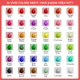Cakestar Food Coloring Liquid, 36 Vibrant Food Coloring for Slime