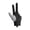 gree left hand, variant on Soug 3 Finger Billiards Gloves Pool Cue Gloves - Left U New