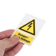 thumbnail image 3 of Toyvian High Voltage Warning Sticker - Electrical Safety Sign with Water Resistant, Strong Adhesive for, 3 of 6
