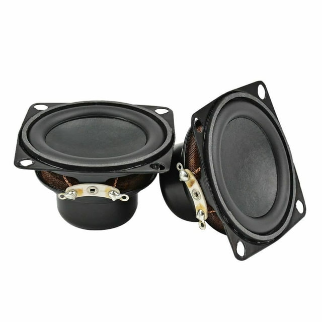 2Pcs 2-Inch Full Range Replacement Speakers Repair Parts for JBL Charge 3 Bluetooth, 10W