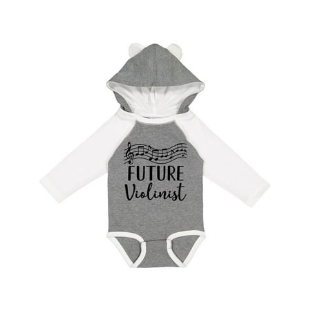 

Inktastic Future Violin Player Violinist Gift Baby Boy or Baby Girl Long Sleeve Bodysuit