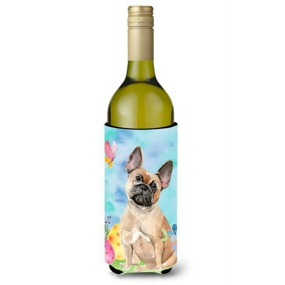 Fawn French Bulldog Easter Wine Bottle Beverge Insulator Hugger