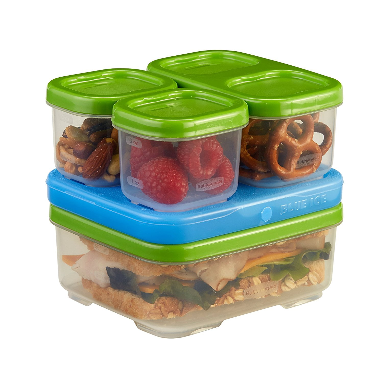 Large Plastic Salad Bowls Meal Prep Container with Lid To-Go On the Go XL  Fit
