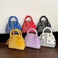 thumbnail image 2 of Mini Floral Paisley Dome Bag - Premium PU Leather Crossbody & Shoulder Handbag with Secure Zipper Closure - Exuding Effortless Style and Sophistication for Daily Use, 2 of 6