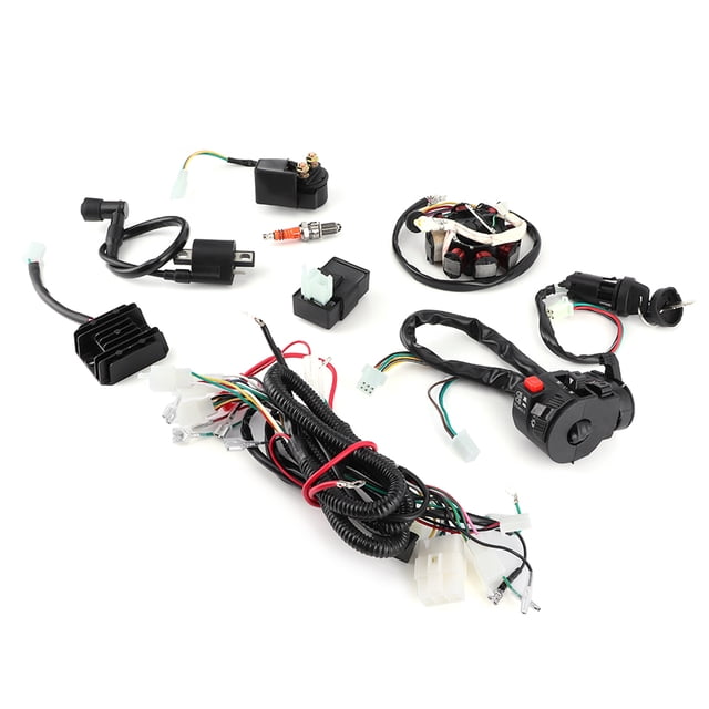 Arnés de cableado para ATV, arnés de cableado eléctrico, piezas de motocicleta, bobina de encendido con características mejoradas