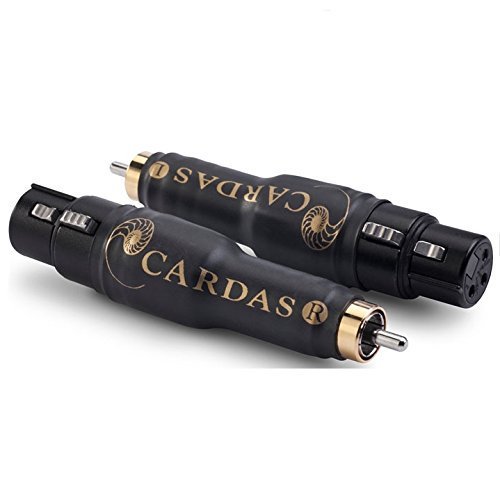 Cardas Audio Mâle RCA à Femelle XLR Adaptateurs (mrca-fxlr) - 2 pièces (1 Paire)