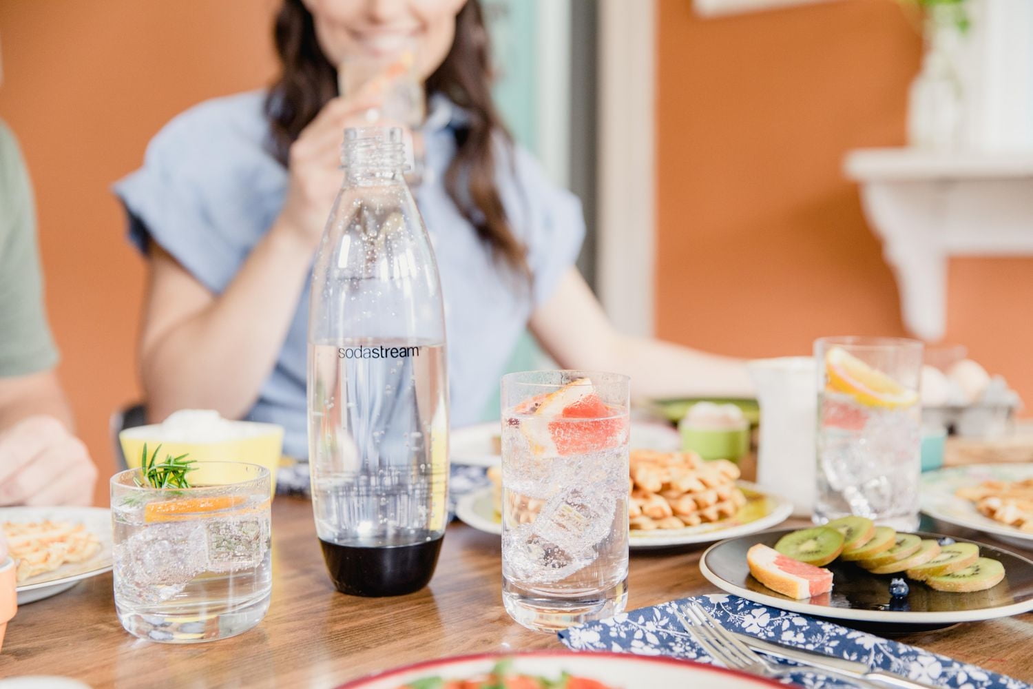 SodaStream 1L Fuse Carbonating Bottle Black, 3PK