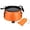 Orange, variant on Outdoor Folding Portable Water Basin, Travel Camping Wash Bucket, Hotel Face Foot Hand Wash Basin, Compact Water Container with Storage Bag, Green