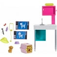 thumbnail image 5 of Barbie Career Places Pet Vet Office Playset with Themed Accessories, 5 of 6