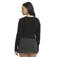 thumbnail image 4 of Mills by Millie Bobby Brown Women's Long Sleeve Crop Cardigan, Sizes XXS-XXL, 4 of 9
