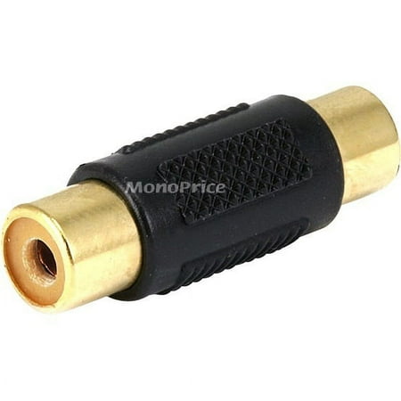 UPC: 0844660072355 | Monoprice Gold Plated RCA Jack to RCA Jack Adaptor