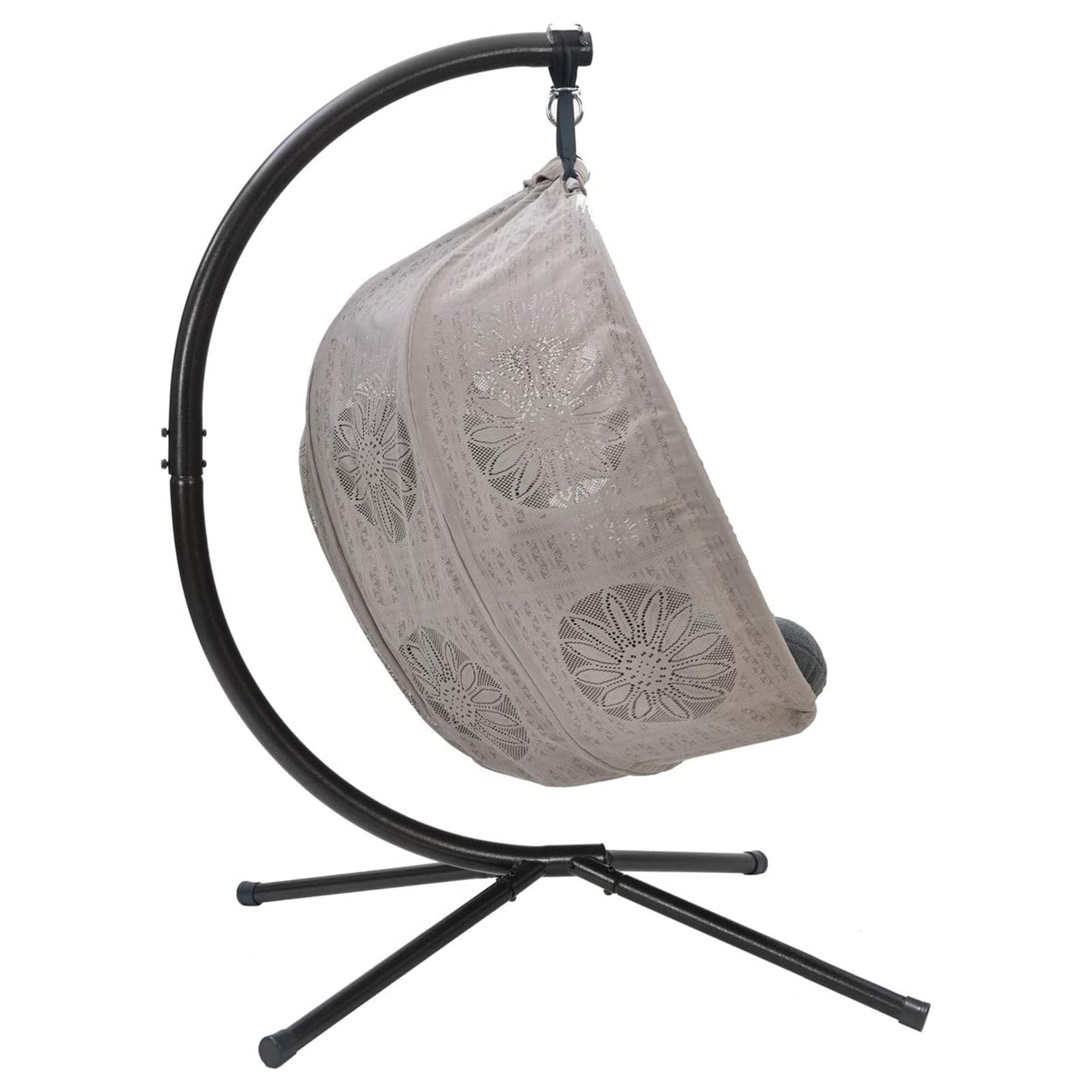 Flower House Hanging Pumpkin Dreamcatcher Swing Loveseat Chair with Stand Walmart